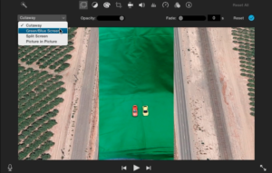 green screen in imovie 10.1.2